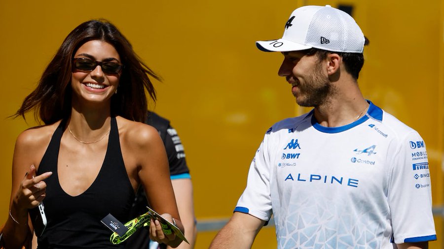 Quién es Kika Cerqueira Gomes, la novia del francés Pierre Gasly