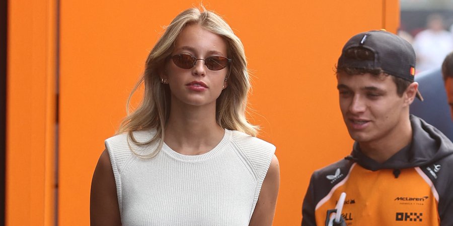 La tajante respuesta de la novia de Lando Norris tras la polémica por la aparición de las parejas de los pilotos de F1 en la TV