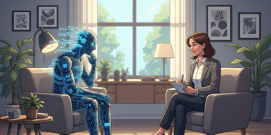 Los modelos de inteligencia artificial muestran patrones similares a trastornos psicológicos humanos