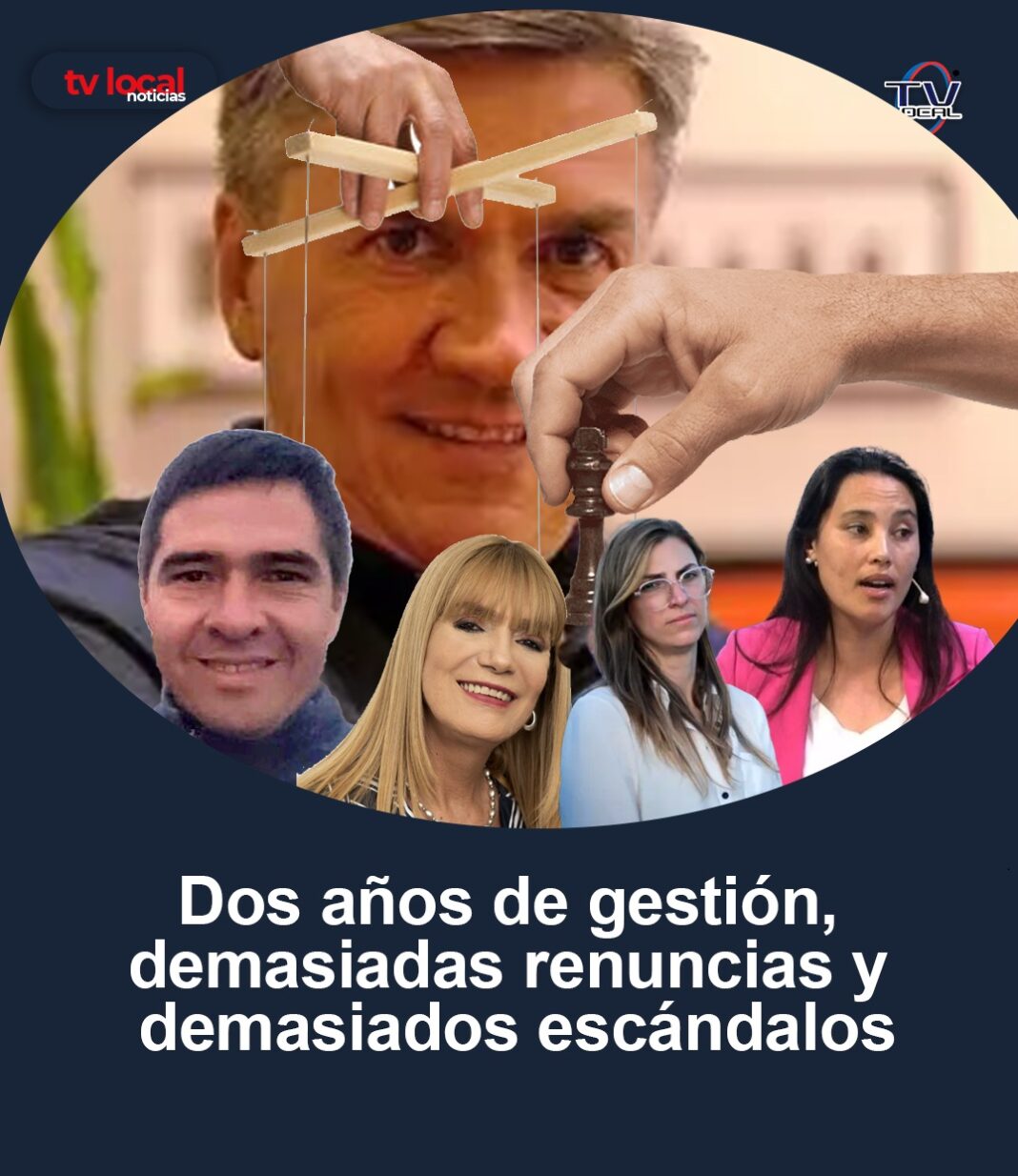 Dos años de gestión, demasiadas renuncias y demasiados escándalos