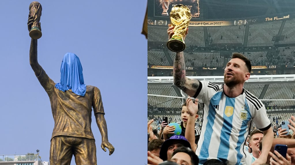 En medio de una gira que causa furor, Messi inaugurará una estatuta propia de 21 metros en la India