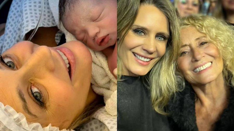 La conmovedora reacción de la mamá de Rocío Marengo cuando conoció a su nieto Isidro