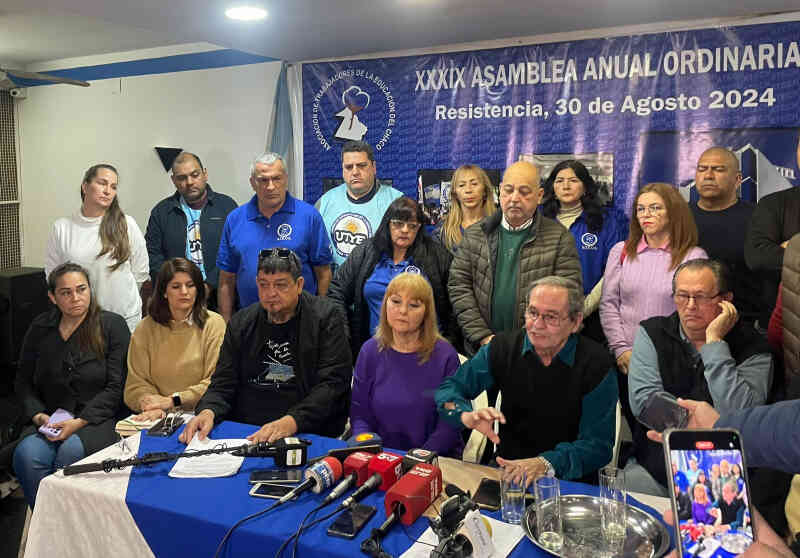 Docentes chaqueños rechazaron la aprobación de Presupuesto nacional: “Es un nuevo ajuste para la educación”