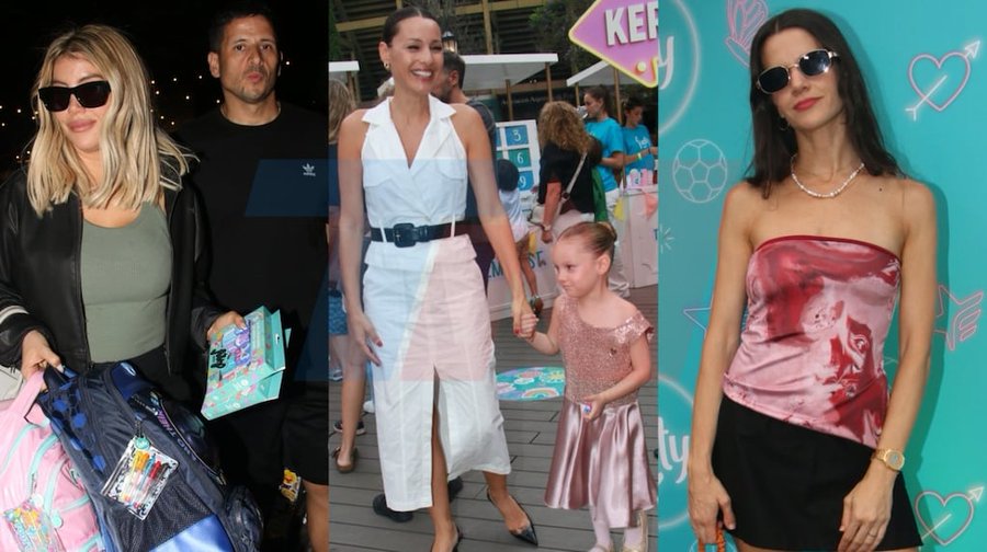De Wanda Nara con su nuevo novio a Pampita y su hija Anita: las fotos de los famosos en un evento