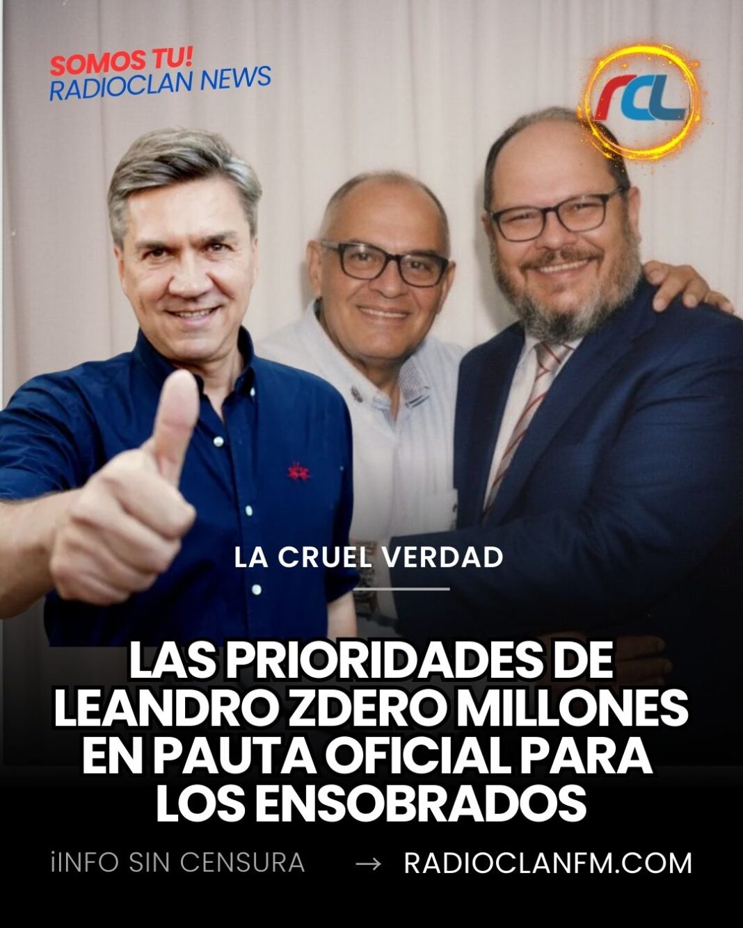 LAS “PRIORIDADES” DE LEANDRO ZDERO